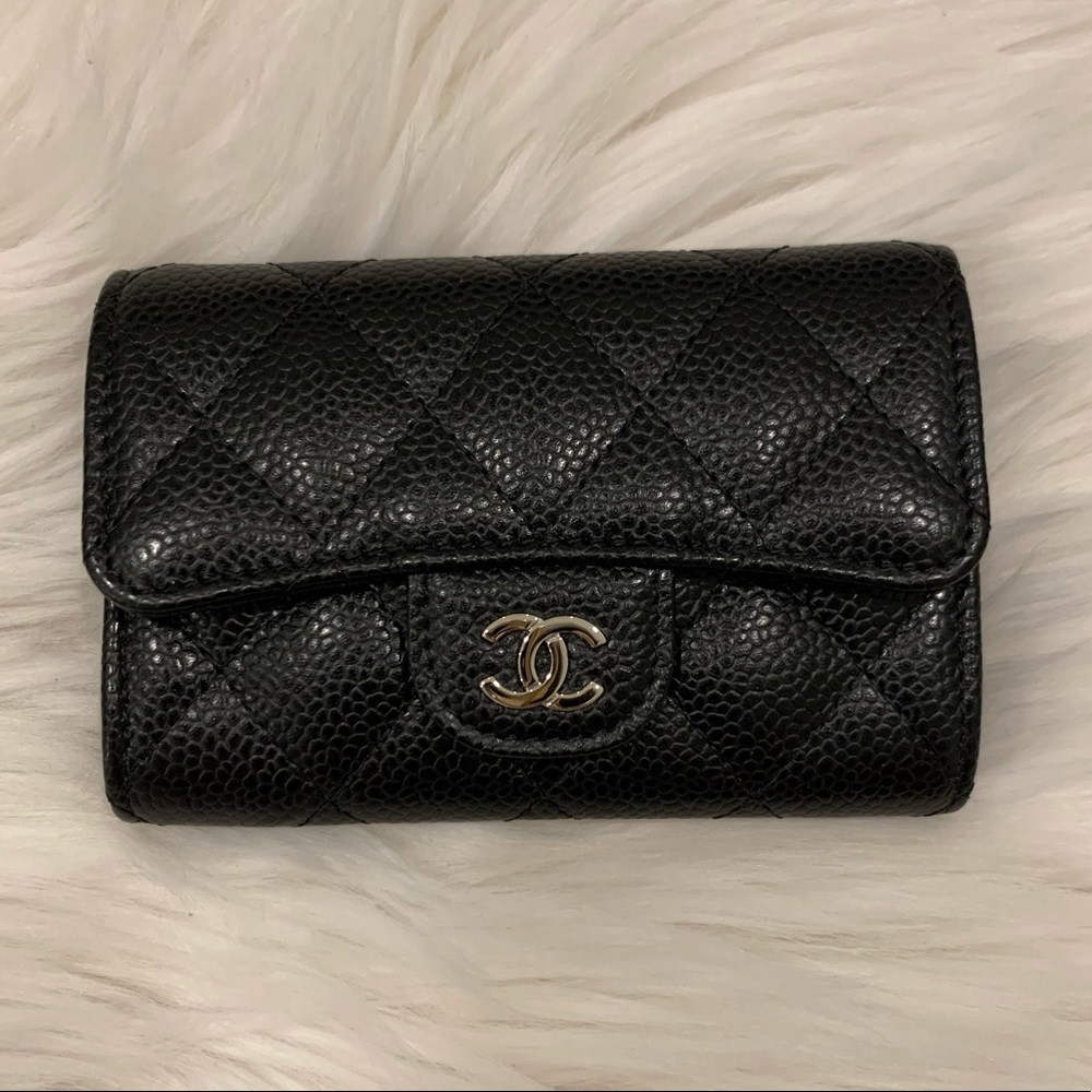 Chanel card holder